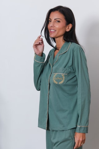 Pyjama Jeanne - Groen