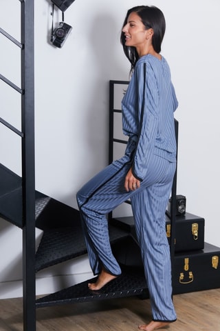 Pyjama Iris - Kobaltblauw