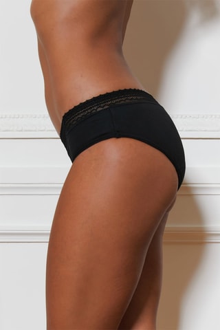Menstruatieslip Diamant - Zwart