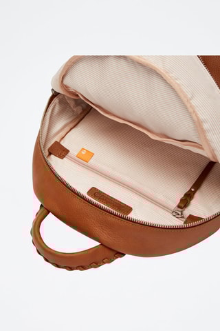 Sac à dos en cuir - Marron