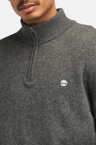 Pull en mérinos Cohas Brook - Gris foncé chiné
