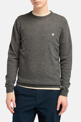 Pull en mérinos Cohas Brook - Gris chiné
