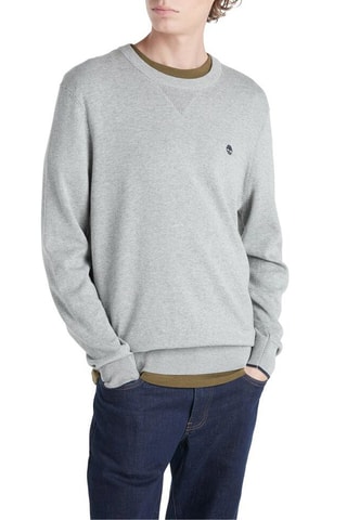 Pull Johns River - Gris clair chiné