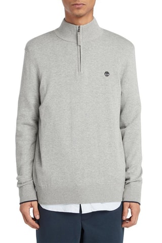 Pull Johns River - Gris clair chiné