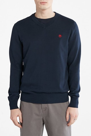 Pull Williams River Bleu marine