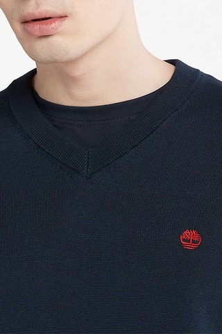 Pull Williams River Bleu marine