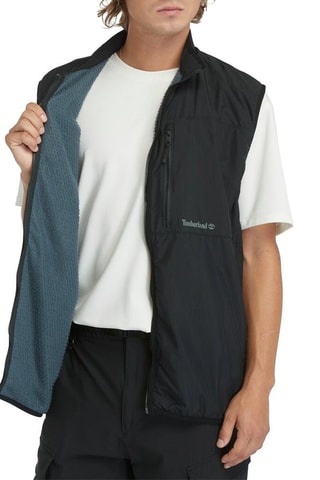 Veste sans manches pliable Polartec - Noir