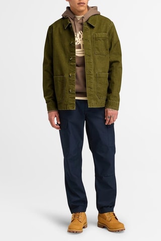 Veste en jean - Vert olive