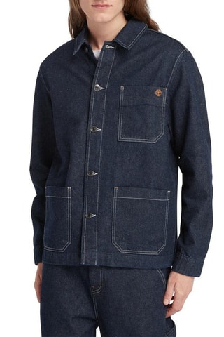 Veste en jean Kempshire - Bleu foncé