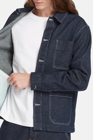 Veste en jean Kempshire - Bleu foncé