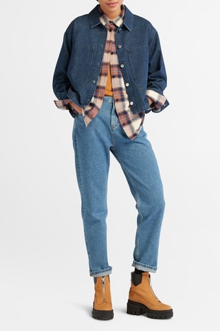 Veste en jean Denim - Bleu foncé