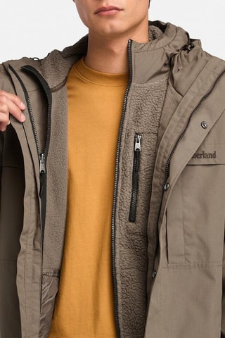 Parka à capuche Benton - Marron