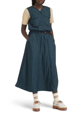 Robe longue Utility - Bleu foncé