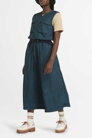 Robe longue Utility - Bleu foncé