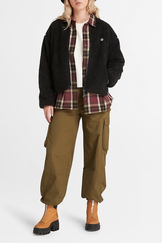 Bomber polaire Sherpa Noir