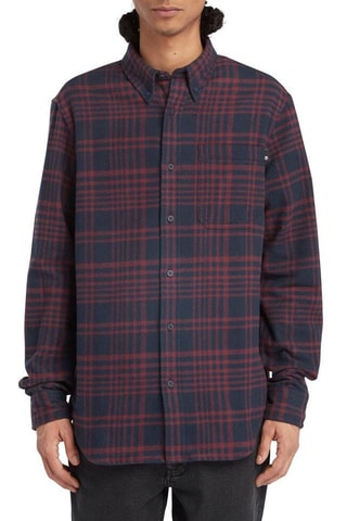 Chemise - Rouge et bleu marine