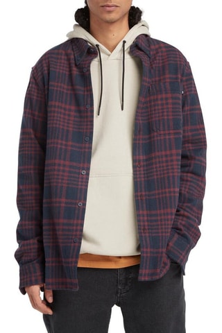 Chemise - Rouge et bleu marine