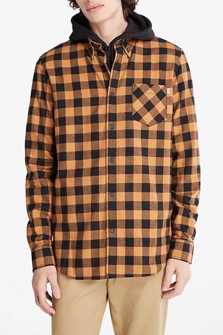 Surchemise TFO LS Nashua - Marron et noir