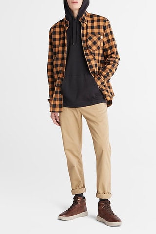 Surchemise TFO LS Nashua - Marron et noir