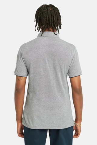 Polo - Gris clair chiné