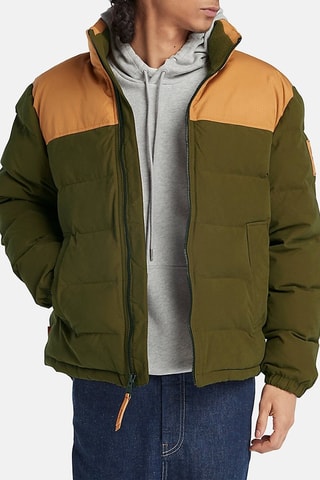 Doudoune Welch Mountain Camel et vert olive