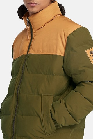 Doudoune Welch Mountain Camel et vert olive