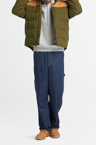Doudoune Welch Mountain Camel et vert olive