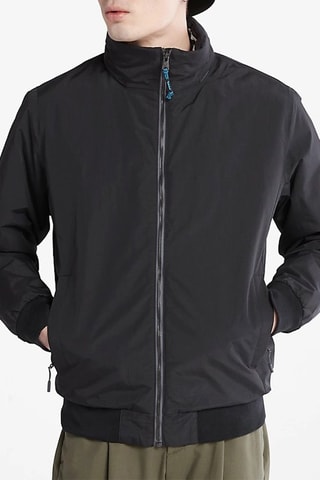 Bomber à capuche Sailor - Noir