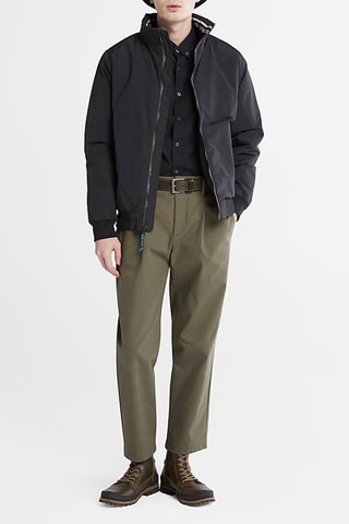 Bomber à capuche Sailor - Noir
