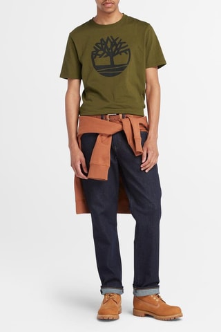 T-shirt Kennebec River - Vert olive