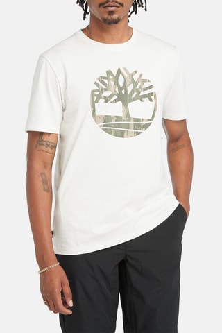 T-shirt Kennebec River - Blanc