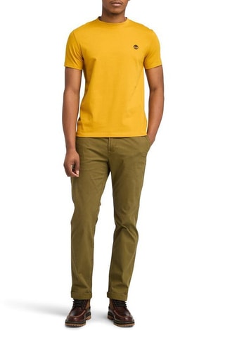 T-shirt Dunstan River - Jaune