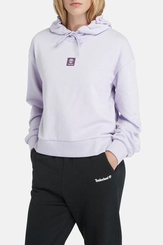 Sweat à capuche Loop - Mauve