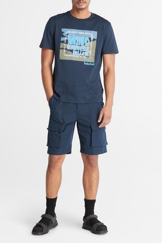 Bermuda cargo - Bleu marine
