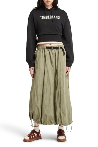 Jupe midi Utility - Kaki