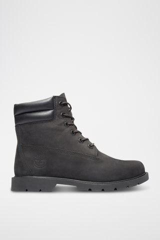 Bottines en cuir - Noir