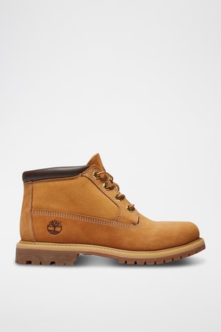 Bottines en cuir - Beige