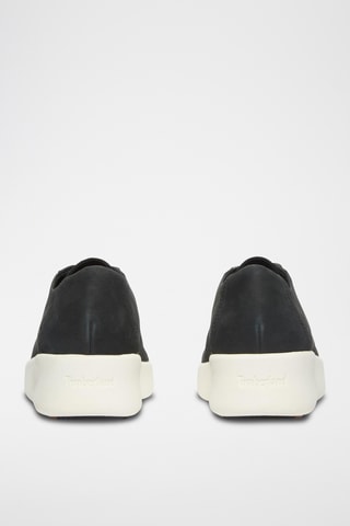 Baskets plateformes en nubuck - Noir