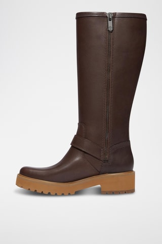 Bottes en cuir - Marron