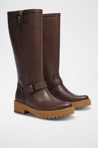 Bottes en cuir - Marron