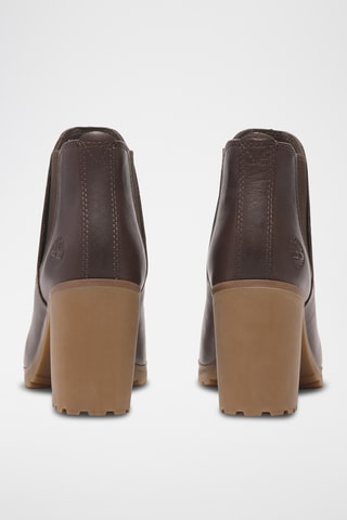 Bottines Chelsea en cuir - Marron