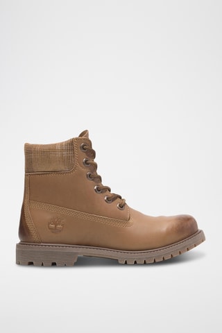 Boots en cuir - Marron