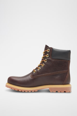 Boots en cuir - Marron