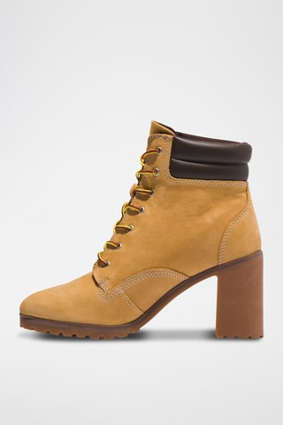Bottines en cuir - Marron clair