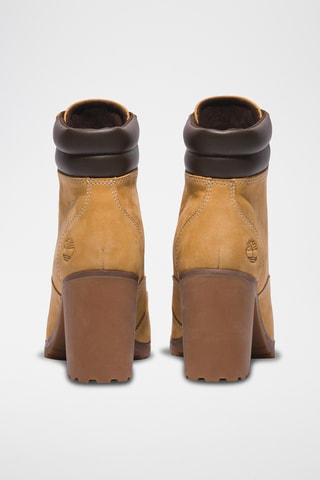 Bottines en cuir - Marron clair