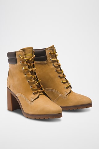 Bottines en cuir - Marron clair