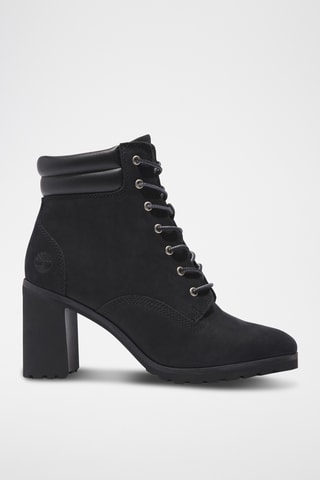 Bottines en cuir - Noir