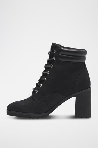 Bottines en cuir - Noir
