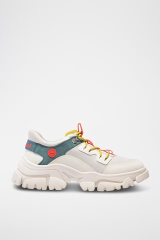 Baskets en nubuck - Blanc