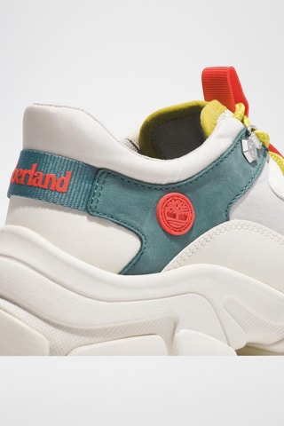 Baskets en nubuck - Blanc